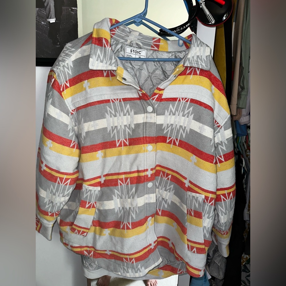 BRAND NEW W/ TAGS Stoic XL oversized jacket | never been worn FREE SHIPPING